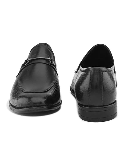 Premium Black Leather Slip-On Loafers – Timeless Style Meets Everyday Comfort