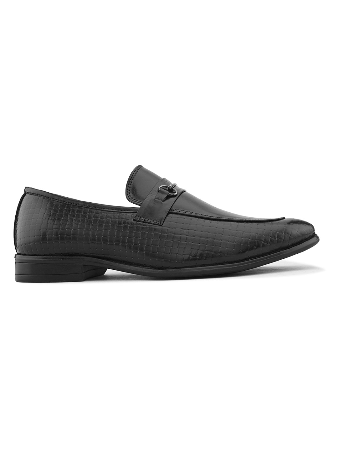 Premium Black Leather Slip-On Loafers – Timeless Style Meets Everyday Comfort